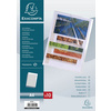 EXACOMPTA Pochette coin, A4, PP, 0,12 mm, transparent lisse