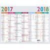 EXACOMPTA Calendrier Multicolore 2025/2026, 430 x 335 mm