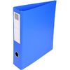 EXACOMPTA Classeur rembordé PVC, 4 anneaux en D, A4, bleu