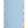 EXACOMPTA Intercalaires en carton, A4, 12 touches - 56727