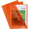 EXACOMPTA Pochette coin, A4, PVC 0,13 mm, orange