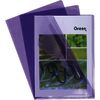 EXACOMPTA Pochette coin, A4, PVC 0,13 mm, violet