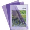 EXACOMPTA Pochette coin, A4, PVC 0,13 mm, violet