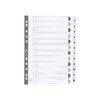 EXACOMPTA Intercalaires en carton 1-12, A4, 12 touches