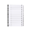 EXACOMPTA Intercalaires en carton 1-20, A4, 20 touches
