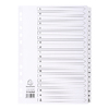 EXACOMPTA Intercalaires en carton A-Z, A4, 20 touches