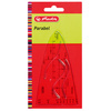 herlitz Parabole, transparent, plastique