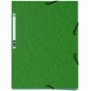EXACOMPTA Chemise à élastiques, A4, carton, vert tilleul