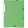 EXACOMPTA Chemise à élastiques, A4, carton, vert tilleul