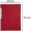 EXACOMPTA Chemise à élastiques, A4, carton, cerise