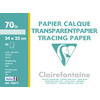 Clairefontaine Papier calque, 70/75 g/m2, 240 x 320 mm