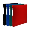 EXACOMPTA Classeur rigide Opaque, PP, A4, 4 anneaux, assorti