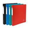 EXACOMPTA Classeur rigide Opaque, PP, A4, 4 anneaux, assorti