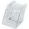 EXACOMPTA Porte-brochures de table, A4 portrait, transparent