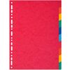 EXACOMPTA Intercalaires en carton, A4, 10 touches