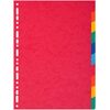 EXACOMPTA Intercalaires en carton, A4, 10 touches