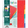 EXACOMPTA Intercalaires en carton, A4+, 6 touches