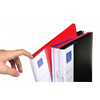 EXACOMPTA Protège-documents, A4, PP, 20 pochettes, rouge