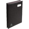EXACOMPTA Parapheur, A4, 24 compartiments, noir