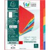 EXACOMPTA Intercalaires en carton, A4+, 6 touches