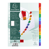EXACOMPTA Intercalaires en carton 1-12, A4, 12 touches