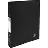 EXACOMPTA Classeur rigide Opaque, PP, A4, 2 anneaux, noir