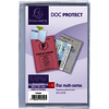 EXACOMPTA Etui de protection, PVC, 4 volets, 88 x 138 mm
