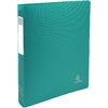 EXACOMPTA Classeur rigide Opaque, PP, A4, 4 anneaux, vert