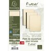 EXACOMPTA Couverture de reliure EVERCOVER, A3, ivoire
