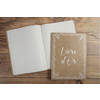 EXACOMPTA Livre d'or 'Kraft, 220 x 270 mm, brun