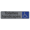 EXACOMPTA Plaque de signalisation 'Toilettes Dame/Homme'