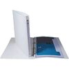 EXACOMPTA Classeur souple, PP, 4 anneaux, A4, blanc