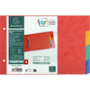 EXACOMPTA Intercalaires en carton, 148 x 210 mm, 4 touches