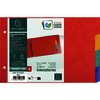 EXACOMPTA Intercalaires en carton, 148 x 210 mm, 4 touches