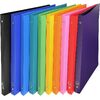 EXACOMPTA Classeur à anneaux, PP, 4 anneaux, A4, assorti