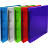 EXACOMPTA Classeur à anneaux, PP, 4 anneaux, A4, assorti