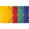 EXACOMPTA Trieur, A4, carton, 12 compartiments, assorti