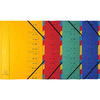 EXACOMPTA Trieur, A4, carton, 12 compartiments, assorti