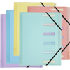 EXACOMPTA Trieur Chromaline, A4, 6 compartiments, assorti