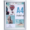 EXACOMPTA Cadre porte-affiche en aluminium, A4, argent
