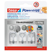 tesa Crochet Powerstrips WIRED HOOK SMALL, transparent