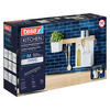 tesa KITCHEN Kit combi M, 7 pièces, blanc