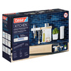 tesa KITCHEN Kit combi L, 8 pièces, blanc