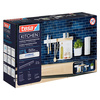 tesa KITCHEN Kit combi L, 8 pièces, blanc