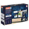 tesa KITCHEN Kit combi XL, 9 pièces, blanc