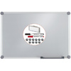 MAUL Tableau mural Blanc 2000 MAULpro, kit complet 'argent'