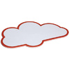 MAUL Carte de présentation nuage, 140 x 230 mm, blanc/rouge