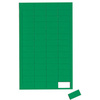 MAUL Symbole magnétique rectangle, 20 x 10 mm, jaune