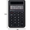 MAUL Calculatrice de poche ECO 250, 8 chiffres, noir