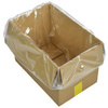 DM-folien Sac à soufflet, transparent, env. 70 litres